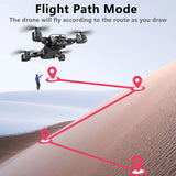 Drone with Camera for Adults Kids 1080P 8K HD Dual Camera Remote Control Drone RC Aircraft Quadcopter W/ 3 Batteries for Long Flight Mini Foldable Drone for Beginners Toys Gifts for Boys Girls