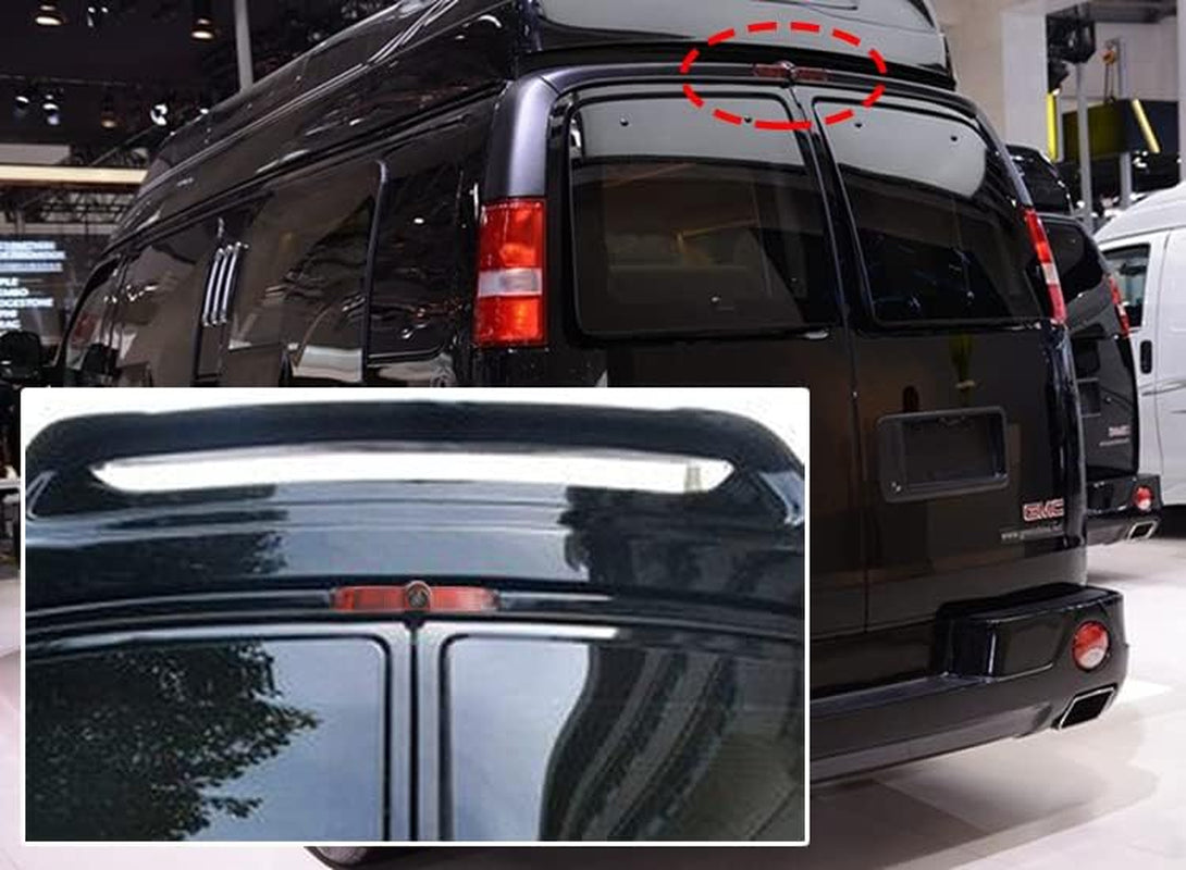 Savana Third Brake Light Placement Camera with Monitor Fit for Express GMC Savana Cargo Van (With Monitor)