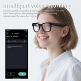AI Smart Glasses 8MP HD Mini Camera Bluetooth Call Voice Assistant Control Translate 300Mah Smart Sports Camera Sunglasses