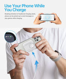 MURCIA 2 in 1 Magnetic Wireless Charger, Folding Dual Fast Magnetic Wireless Charging Station Stand Compatible with Iphone 13/12/ Pro Max/Mini/Apple Watch Se/7/6/5/4/3/2/1