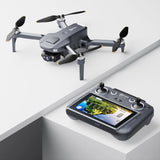 F29 Altura MAX 4K Aerial Drone with Camera, 3-Axis Gimbal Cinematic Drones for Adults with Remote & Case, Black