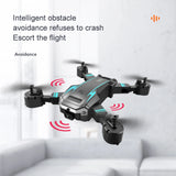 Drone with Camera for Adults Kids 1080P 8K HD Dual Camera Remote Control Drone RC Aircraft Quadcopter W/ 3 Batteries for Long Flight Mini Foldable Drone for Beginners Toys Gifts for Boys Girls