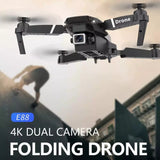 2025 New RC Drone with 4K HD Dual Camera Wifi FPV Foldable Quadcopter +4 Battery