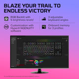 Alloy Origins Core - Tenkeyless Mechanical Gaming Keyboard, Software Controlled Light & Macro Customization, Compact Form Factor, RGB LED Backlit, Linear  Red Switch,Black