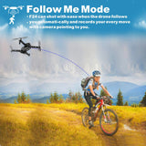 F24 Pro GPS Drone with Camera, 4K RC Drone with 30-Min Flight and 1600 Ft Range, Foldable, Black