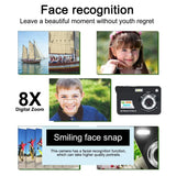 HD Digital Camera 48 MP with Rechargeable Video Camera Outdoor Anti-Shake Support Sd Card Child Cameras for Holiday Gift