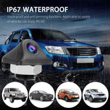 HD Reversing Camera,  170 Degrees Wide Angle Vehicle Rear View Reverse Cam, Reverse Backup Camera with Night Vision, Waterproof Car Rear View Parking Camera Monitor for 12V Truck SUV RV