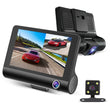 Dash Cam Front and Rear Dash Cam 4 Inch Dashboard Full 170° Wide Angle Backup with Night Vision G-Sensor Parking Monitor Loop Recording Motion Detection