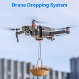 Airdrop System for  Mavic 3/2 Zoom AIR 2 Mini 3/Mini 4 Pro Drone Fishing Bait Wedding Ring Gift Deliver Life Rescue Thrower