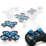 H36 Mini Rc 2.4G Drone 6-Axis Headless Mode Collision Avoidance Helicopter 360° Flipping Quadcopter Drones Children'S Toys