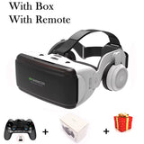 VR Shinecon Casque Helmet 3D Glasses Virtual Reality for Smartphone Smart Phone Headset Goggles Binoculars Video Game Wirth Lens