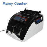 5800D Bill Counter Multi-Currency Cash Money Counting Machine for EURO and US DOLLAR