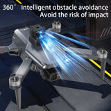 L600-2 MAX GPS Drone Professional 8K Dual Camera New 5KM 3-Axis Gimbal Obstacle Avoidance Brushless Quadcopter Toy