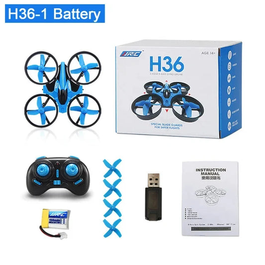 H36 Mini Rc 2.4G Drone 6-Axis Headless Mode Collision Avoidance Helicopter 360° Flipping Quadcopter Drones Children'S Toys