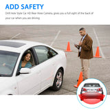 HD Reversing Camera,  170 Degrees Wide Angle Vehicle Rear View Reverse Cam, Reverse Backup Camera with Night Vision, Waterproof Car Rear View Parking Camera Monitor for 12V Truck SUV RV