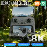 L600-2 MAX GPS Drone Professional 8K Dual Camera New 5KM 3-Axis Gimbal Obstacle Avoidance Brushless Quadcopter Toy
