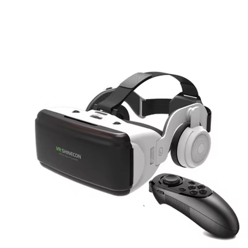 Virtual Reality 3D VR Glasses Shinecon Pro VR Glasses Google Cardboard Headset Virtual Glasses for Smartphone Ios Android