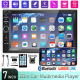 7" Radio Estereo De Pantalla Para Coche Carro Tactil Doble Din Android Bluetooth