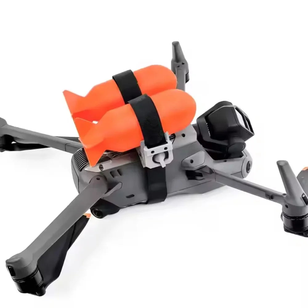 Drone Light Induction Remote Control Distance Unlimited Rescue Delivery 2 Way Releaser Double Thrower for  Mavic 3 2 3E 3T