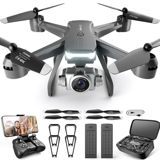 V14 Professional Drone 6K HD Dual Camera Wifi FPV Portable RC Quadcopter 2 Battery,Drones Suitable for Adults & Beginners.Logistics Is Randomly Sent by Ups,Usps,Self-Pickup.