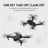 RC Drone with 4K HD Camera Extra Batteries Wifi FPV Foldable Quadcopter New 2024