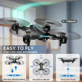 Drone with Camera for Adults Beginner Foldable 2. 4Ghz FPV Drone 249G 26 Mins Flight Time Brushless Motor, Black Finish