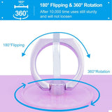 4 Pack  Cell Phone Ring Holder, Transparent Ring Holder 360°Rotation Finger Ring Stand, Clear Cell Phone Kickstand Compatible with Most of Phones, Tablet and Case, (2Silver+1Black+1Rose Gold)