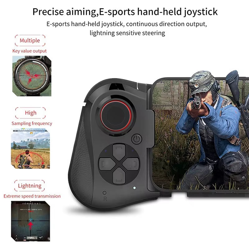 Wireless Controller for PC Gamepad for Android/Ios Telescopic Joystick for Mobile Phone Mocute060 Bluetooth Control for PUBG D3