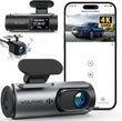 Dash Cam,1080P Car Camera 3” LCD Screen,170° Wide Angle,Wdr,G-Sensor, SD Card(Not Include),Black