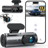 Dash Cam,1080P Car Camera 3” LCD Screen,170° Wide Angle,Wdr,G-Sensor, SD Card(Not Include),Black