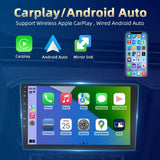 Podofo 2 Din Android 11 Radio Car Multimedia Player Carplay for Vw/Volkswagen/Golf/Polo/Tiguan/Passat/B6/Seat/Leon/Skoda/Octavia
