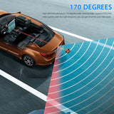 HD Reversing Camera,  170 Degrees Wide Angle Vehicle Rear View Reverse Cam, Reverse Backup Camera with Night Vision, Waterproof Car Rear View Parking Camera Monitor for 12V Truck SUV RV