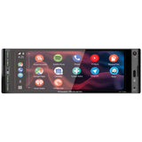 CP-71WA Single DIN 6.5" Color Touchscreen Car Stereo with Bluetooth Connected Apple Carplay + Android Auto