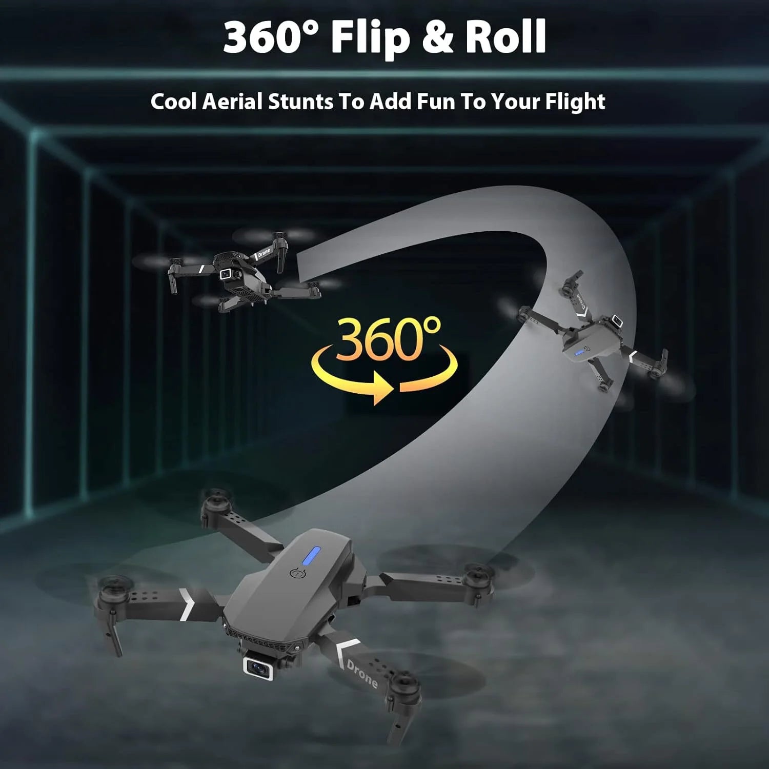 Falcon 4K Drone Pro EXTREME Upgrade with 2 Batteries