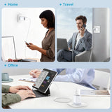 USB Wall Charger,  2Pack Wall Plug 3-Port USB Charging Station 3.1A Power Adapter Multi Port Quick Charger Block Cube for Iphone 17 16 15 14 13 12 11 Pro XS MAX 8 Ipad Samsung Galaxy S25 S24 S23