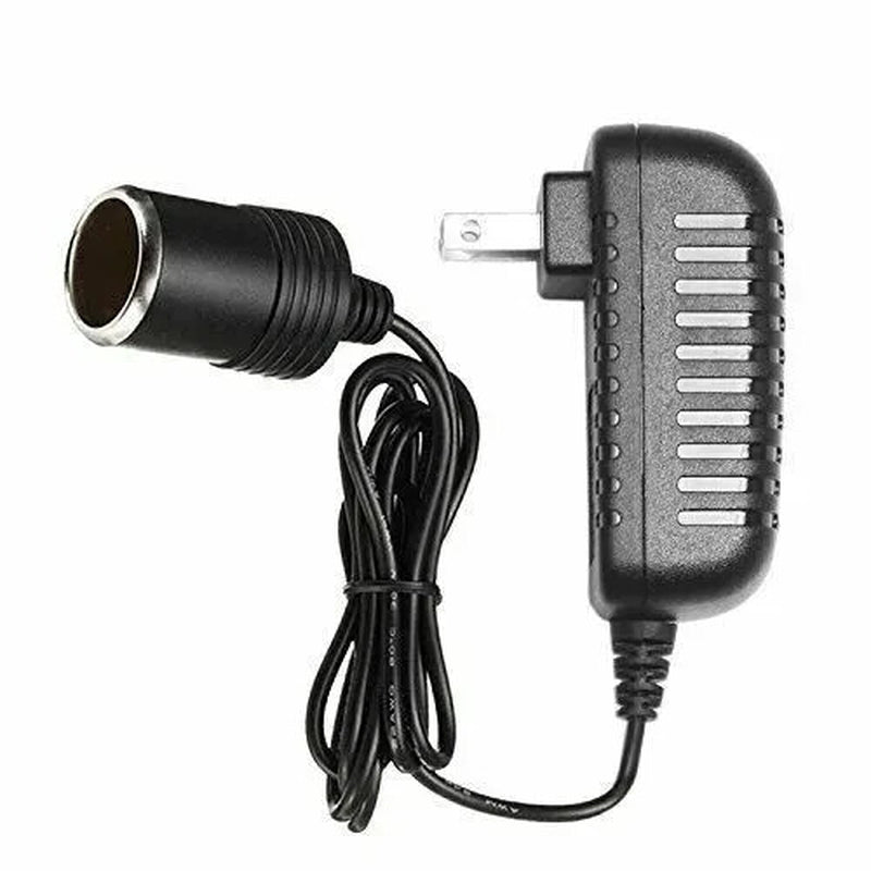 110V-240V AC Plug to 12V DC Car Cigarette Lighter Converter Socket Adapter