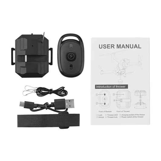 Airdrop System for  Mavic 3/2 Zoom AIR 2 Mini 3/Mini 4 Pro Drone Fishing Bait Wedding Ring Gift Deliver Life Rescue Thrower