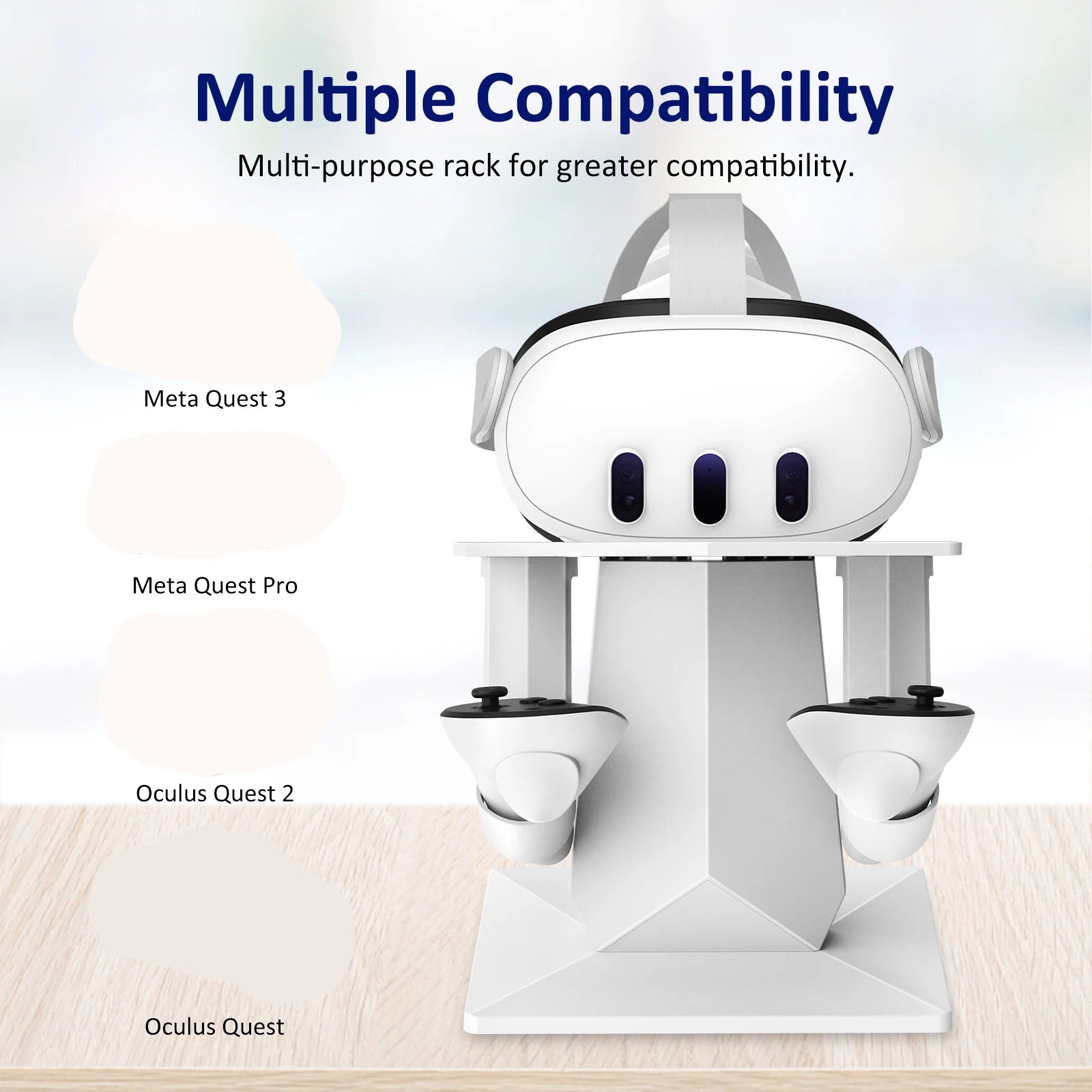 For Meta Oculus Quest 3 2 Pro Quest3 Quest2 Cradle Stand Holder Support Game Accessory Virtual Reality VR Glasses Headset Helmet