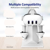 For Meta Oculus Quest 3 2 Pro Quest3 Quest2 Cradle Stand Holder Support Game Accessory Virtual Reality VR Glasses Headset Helmet