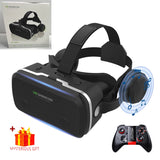 Virtual Reality VR Glasses 3D Headset Devices Viar Helmet Goggles Lenses Smart for Smartphones Phone Mobile Realidade Headphone