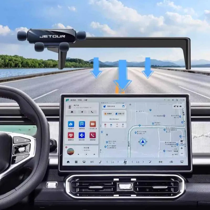 Chery Jetour Traveller T2 Mobile Phone Holder Display Screen Navigation Mobile Phone Holder Modification Car Accessories