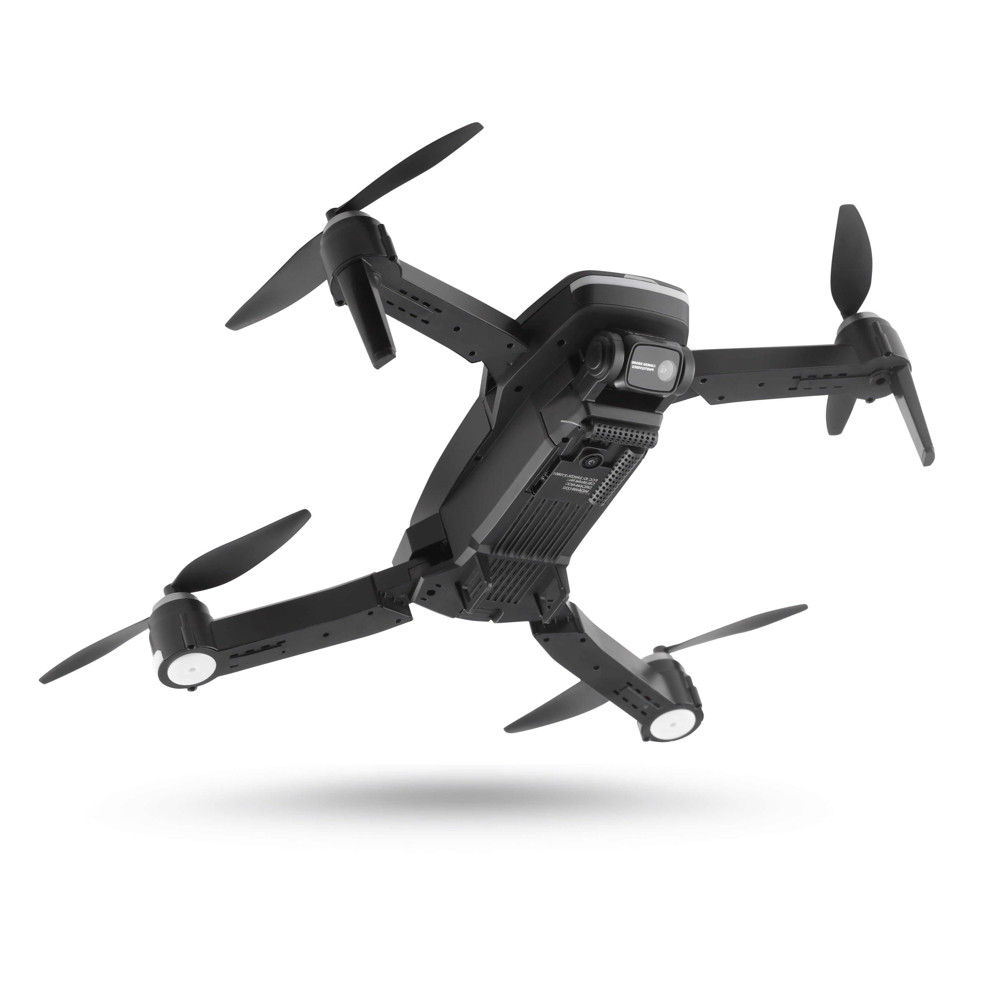 Sky Flow 4K Aerial Camera Drone Image Stabilization & Carrying Case, Black