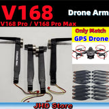 V168 Pro Max Drone Arm with Brushless Engine Original V168 GPS Drone Arms Quadcopter Drone V168 PRO Arms