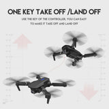 2025 New RC Drone with 4K HD Dual Camera Wifi FPV Foldable Quadcopter +4 Battery