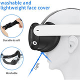 10-In-1 Soft Silicone Controller Case for Meta Quest 3 /3S Headset Grip Protector with Battery Cover for Quest 3/3S Accessories