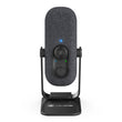 Audio GO Talk USB Desktop Microphone with Dual Condensers for Studio Quality Recordings and Broadcasts