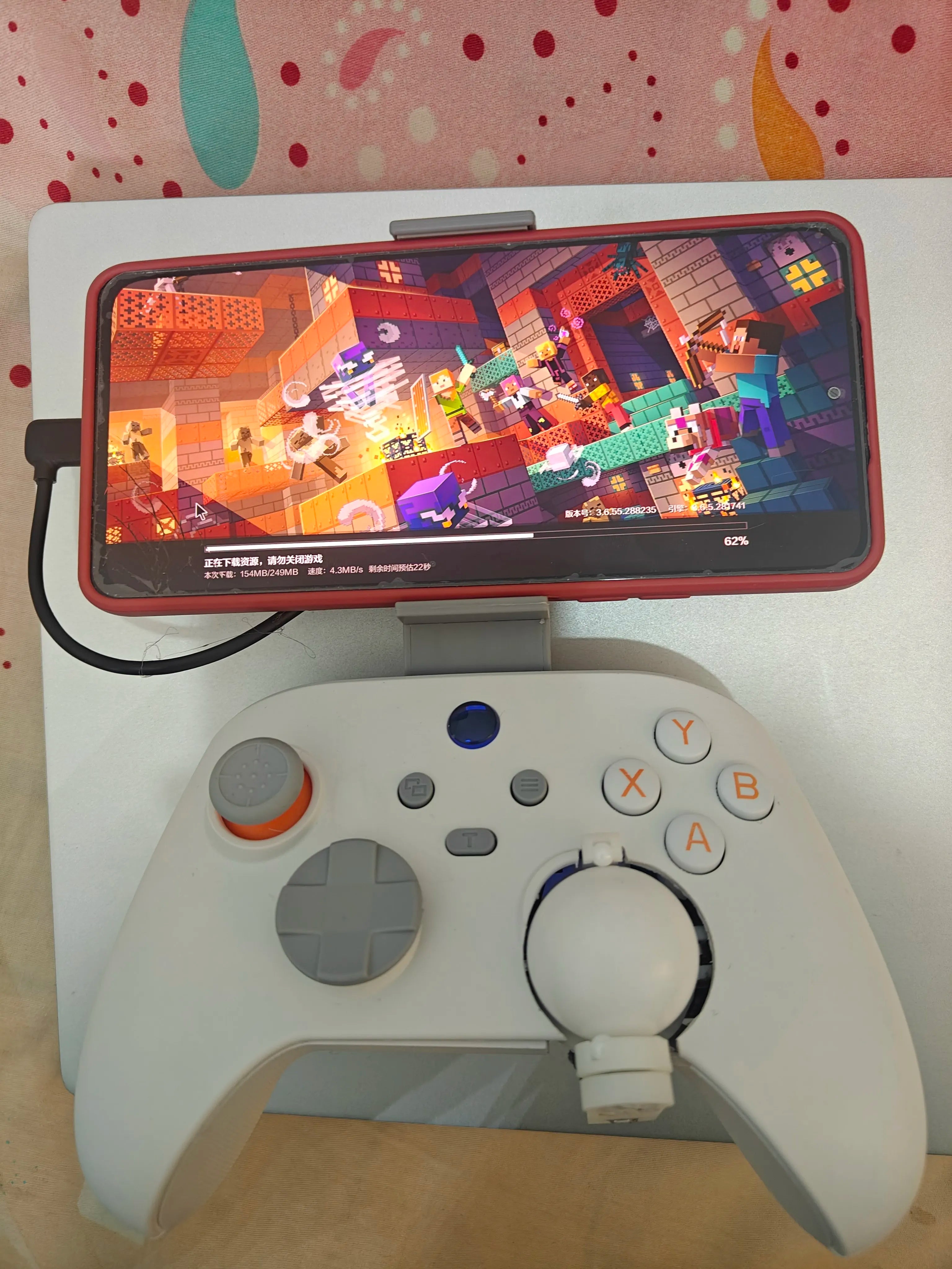 Wired Trackball Mouse Gamepad with Gyroscope, DIY Controller for Mobile/Pc FPS Games, Programmable for Game Mapping