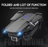 2025 New RC Drone with 4K HD Dual Camera Wifi FPV Foldable Quadcopter +4 Battery