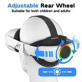 Elite Strap Whith Battery for Oculus Quest 2 VR Headset Adjustable Head Strap 10000Mah Power Bank for  Accessories
