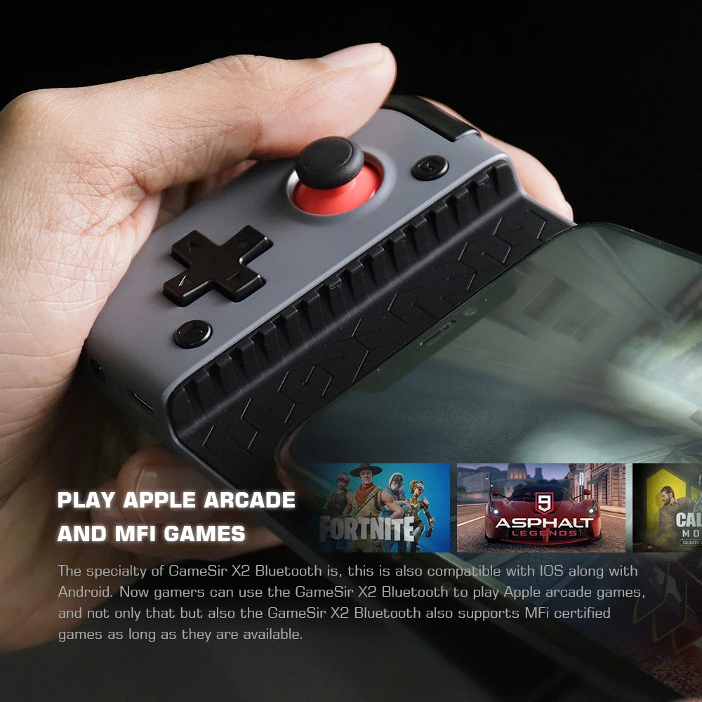 Gamesir X2 Bluetooth Mobile Gamepad Wireless Game Controller for Android and Apple Iphone Cloud Gaming Xbox Game Pass STADIA